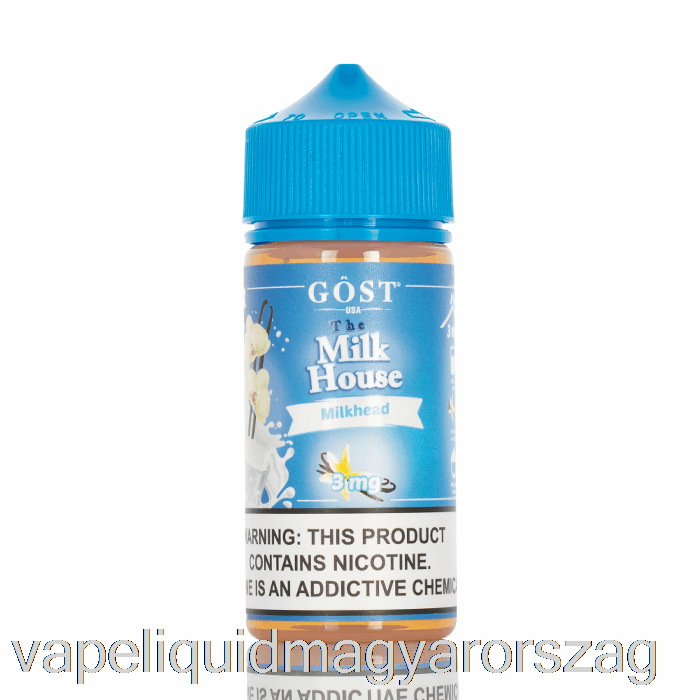Milkhead - The Milk House - Gost Vapor - 100ml 0mg Vape E Cigi